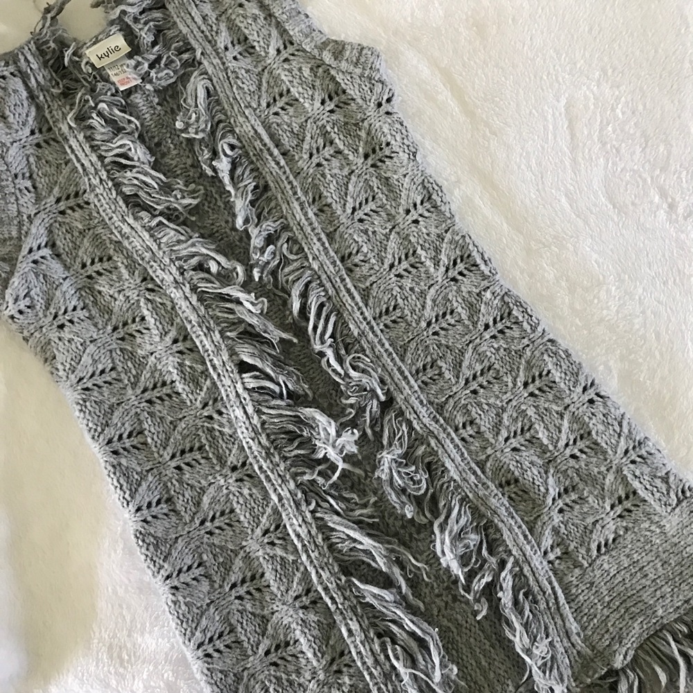 Adorable Sweater Duster